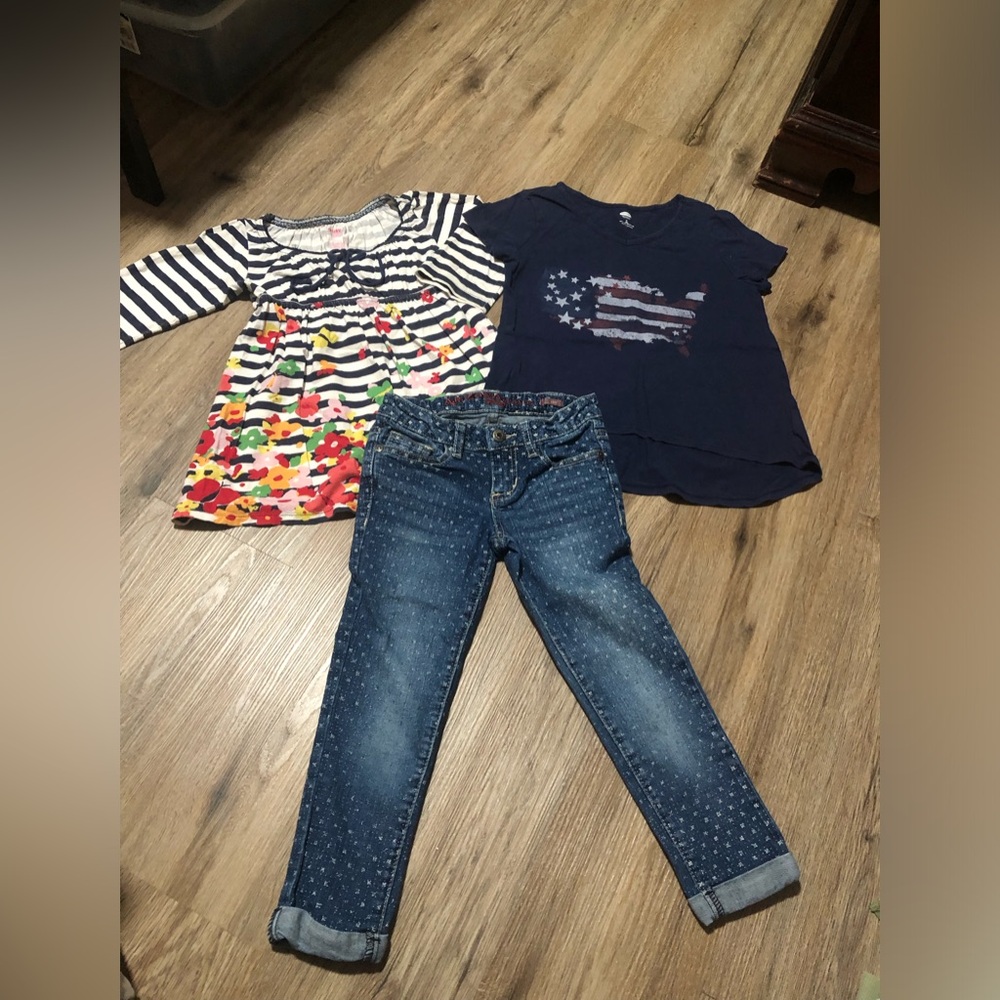 Denim outfit for girl 7R